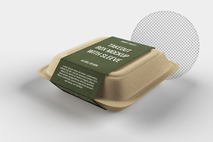 Takeout Container Mockup 3 Files