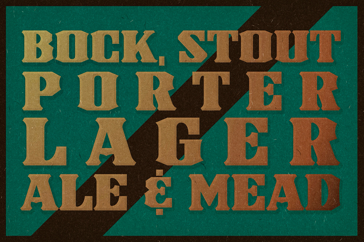 Gatehouse | Bold Bank Display Slab, a Serif Font by Artifact Bazaar (Photo 4 of 6)
