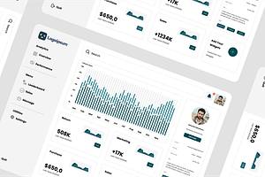 Business Finance Admin Dashboard