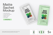 Sachet PSD Mockup, a Packaging Mockup by Ram Studio LLC (Thumbnail 1 of 14)