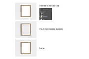 Isolated Old Frames Mockup, a Product Mockup by Dorado Stock (Thumbnail 3 of 8)