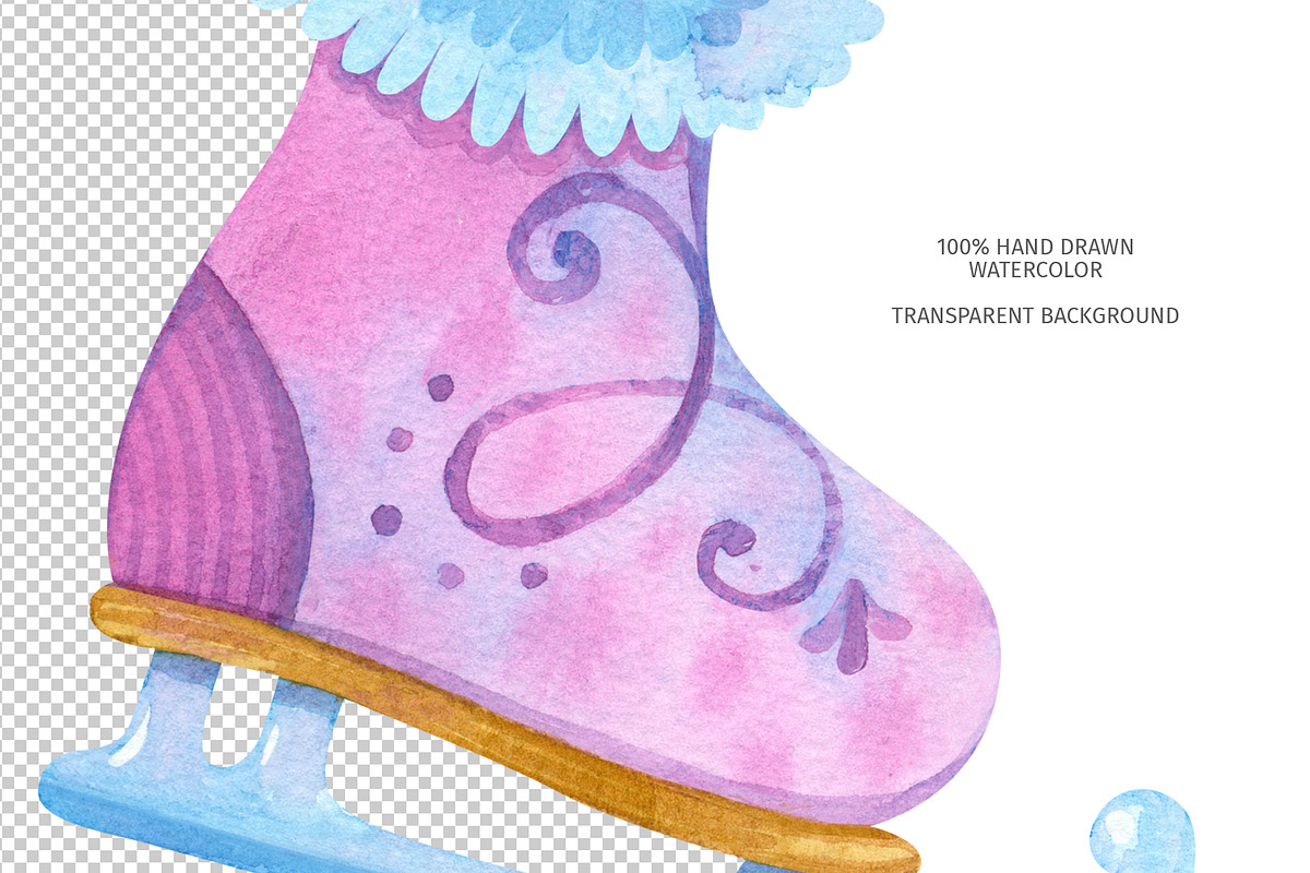 Frozen Tale Clipart & Patterns, an Illustration by Valin Malin (Photo 3 of 11)