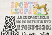 College Font- Sporty Design, a Slab Serif Font by MaxArt Foundry (Thumbnail 6 of 9)