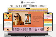 Retro Squarespace Website Template, a Squarespace Template by Mockup Art Atelier (Thumbnail 12 of 16)