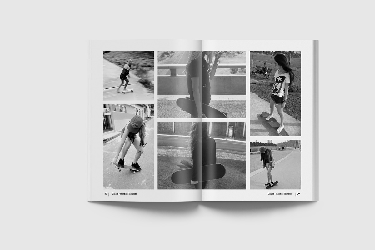 A5 Simple & Clean Magazine Template, a Magazine Template by Uloel Design (Photo 11 of 12)