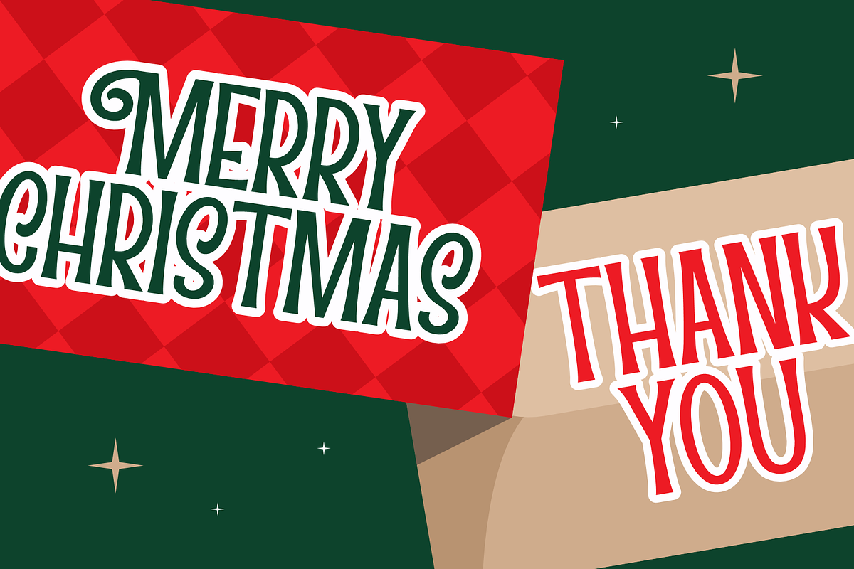 Criemas - Christmas Display Typeface, a Handwritten Font by MaikoHatta (Photo 7 of 8)