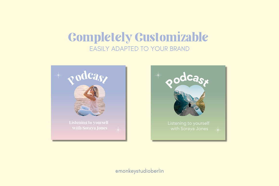 Meditation Wellness Instagram Bundle, a Marketing Template by This shop is closed (Photo 11 of 11)