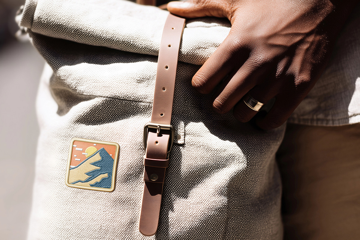 Embroidered Patches Mockups, an Apparel Mockup by rebrandy (Photo 5 of 8)