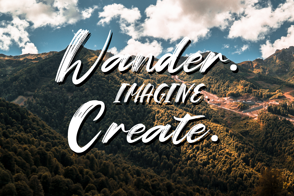 Lumra, a Handwritten Font by Gatype (Photo 7 of 12)