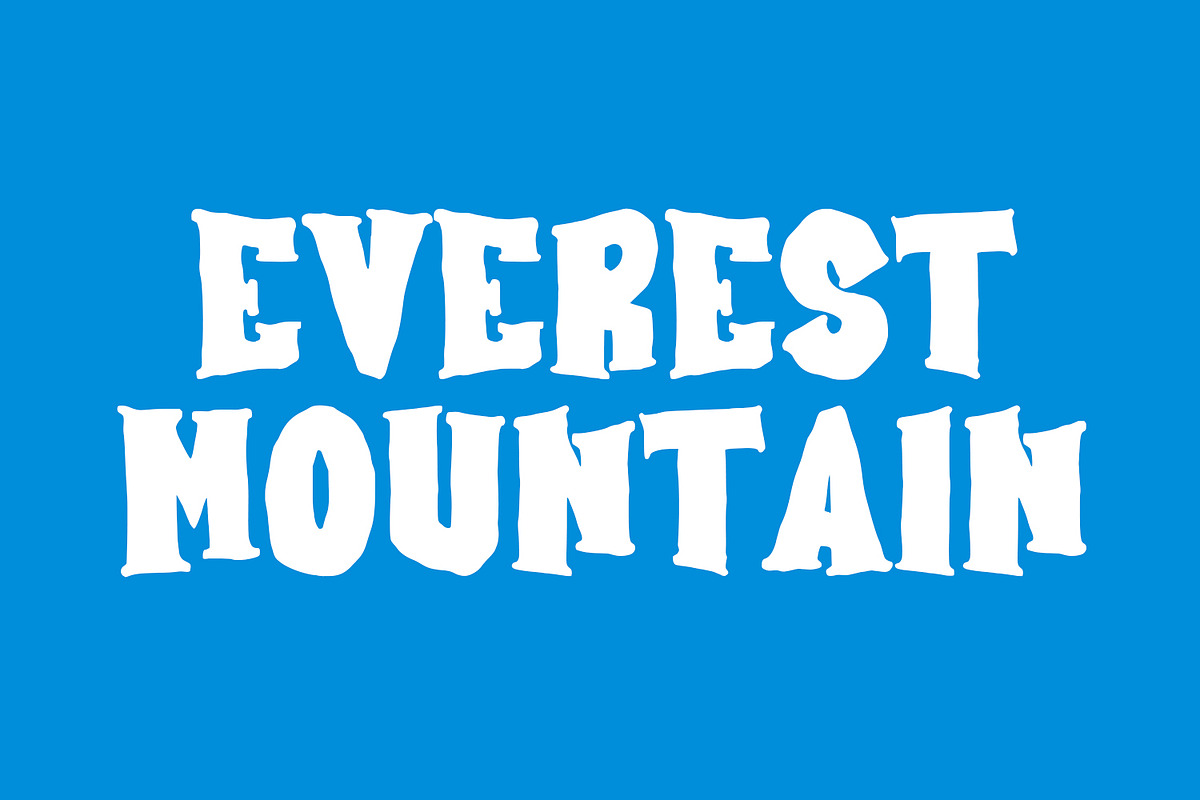 Coldzz Freeze Funky Display Font Vin, a Serif Font by Maulana Creative (Photo 4 of 7)