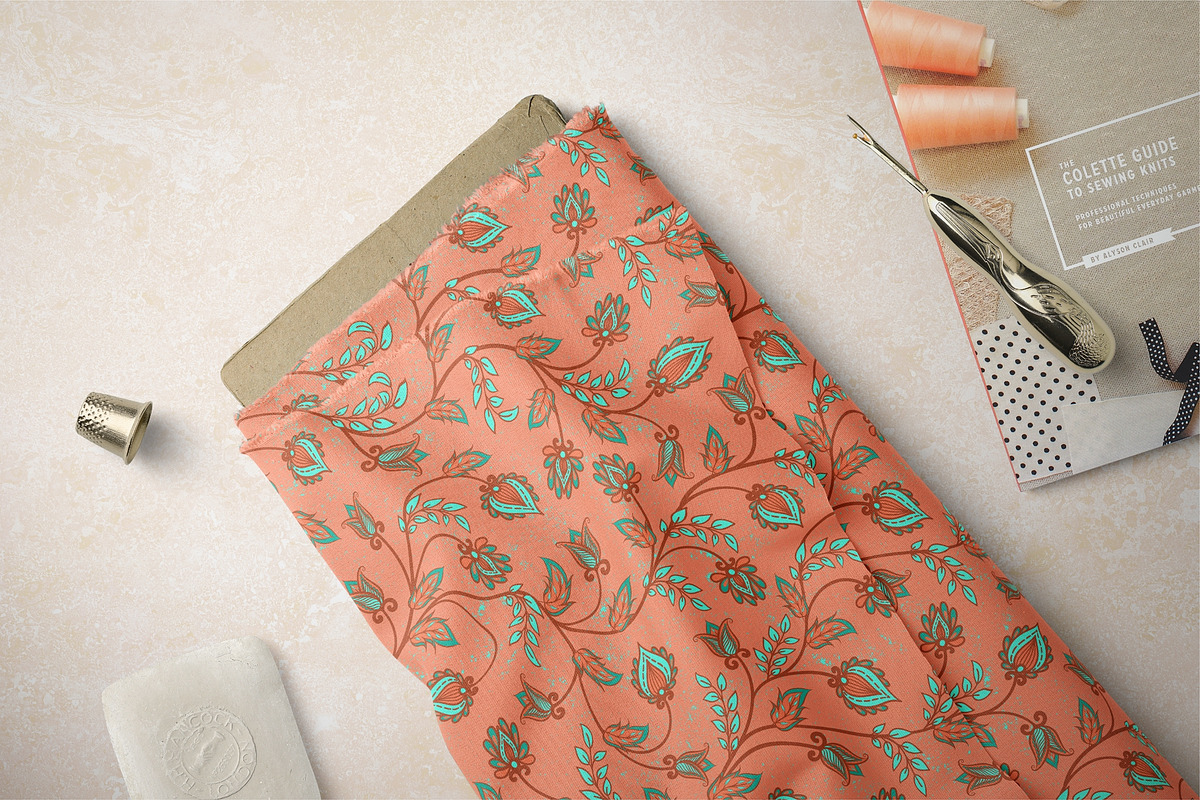 FLORAL ORNAMENTS. Vector Set., a Pattern Graphic by Irina Skaska (Photo 11 of 17)