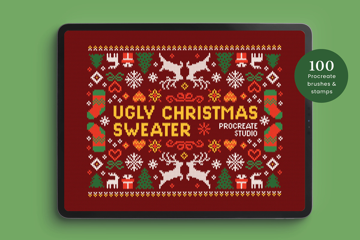 Whimsical Christmas for Procreate, a Brush Add-On by Pencil Twist (Photo 1 of 10)