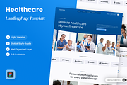 Carenova - Healthcare Landing Pages, a Landing Page Template by SLAB! Design (Thumbnail 1 of 4)