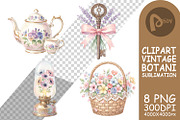 Vintage Mechanical Floral, a Decorative Illustration by Artnoy (Thumbnail 17 of 18)