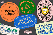 Dorris - Swirly Summer font family, a Slab Serif Font by creativemedialab (Thumbnail 4 of 18)