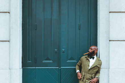 A fashionable African guy outdoors, a Person Photo by SkyNext
