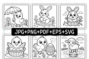 Bold & Easy Happy Easter, a Seasonal Illustration by Ink Gallery (Thumbnail 3 of 4)