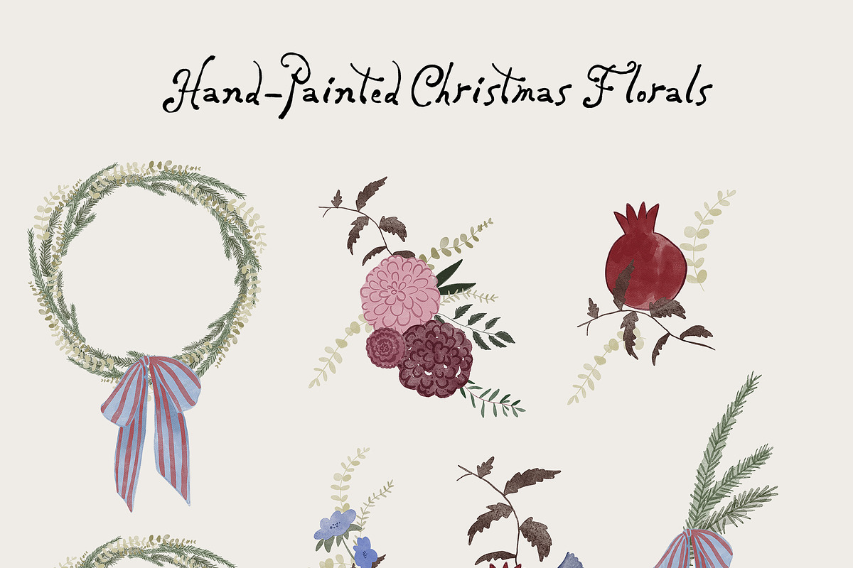 Watercolor Christmas Animals Whimsy, a Seasonal Illustration by Lana Elanor (Photo 14 of 16)