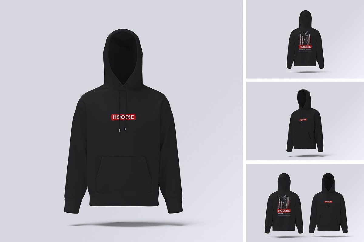 Hoodie Mockup, a Hoody Mockup by Riel Concept (Photo 1 of 5)