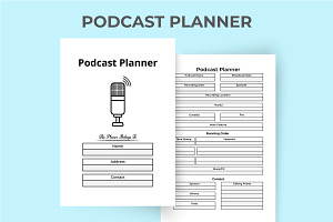 Podcast Info Tracker KDP Interior