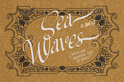 Gold Journey - Vintage Calligraphy, a Script Font by Elmous (Thumbnail 3 of 10)