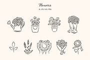Farmers market illustration set, an Object Illustration by NatalieArtShop (Thumbnail 8 of 16)
