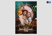 Wonderland Flyer Template, a Flyer Template by BrandPacks (Thumbnail 1 of 3)