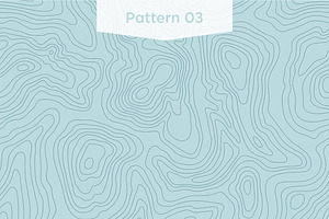 Topographic Map Patterns - Tileable