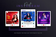 Night Party Social Media Post Set, a Social Media Template by Creative_View (Thumbnail 5 of 8)