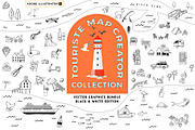 Travel Map Creator Collection, an Illustration by Happy Monday Creative (Thumbnail 1 of 22)