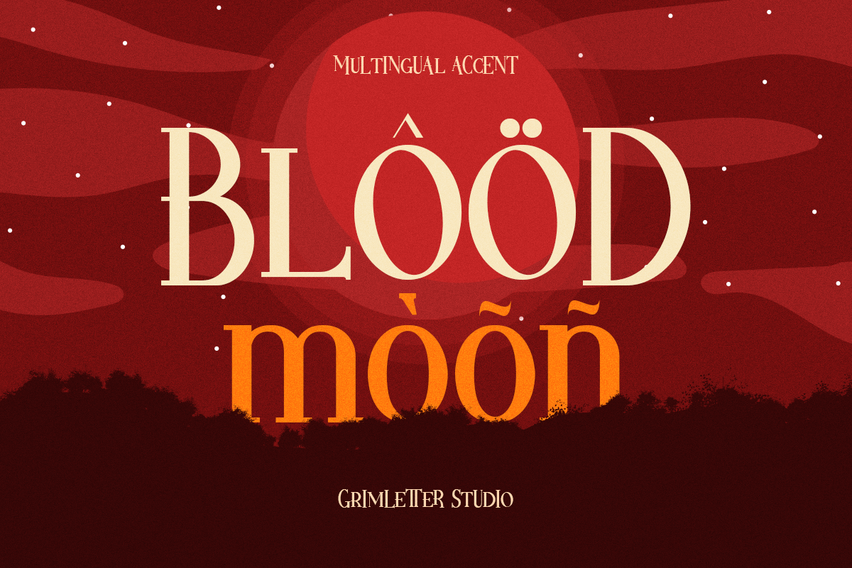 Sacred Terror – Horror Serif Display, a Serif Font by GrimLetter (Photo 10 of 12)