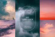 Sky Asset Pack, an Advertising Mockup by Made by T (Thumbnail 1 of 7)