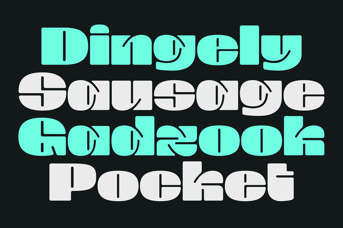 Chumb; Bold Quirky Display Font, a Sans Serif Font by Eko Bimantara (Photo 8 of 11)