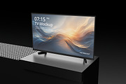 Smart TV Mockup for Digital Screen, a Mac Mockup by My Code Std (Thumbnail 5 of 5)
