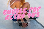 Defkins — The Bubble Pop Display Typ, a Font by Four Lines Std. (Thumbnail 2 of 10)