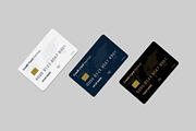 Credit Card Mockup, an Advertising Mockup by Graphiculon (Thumbnail 7 of 11)