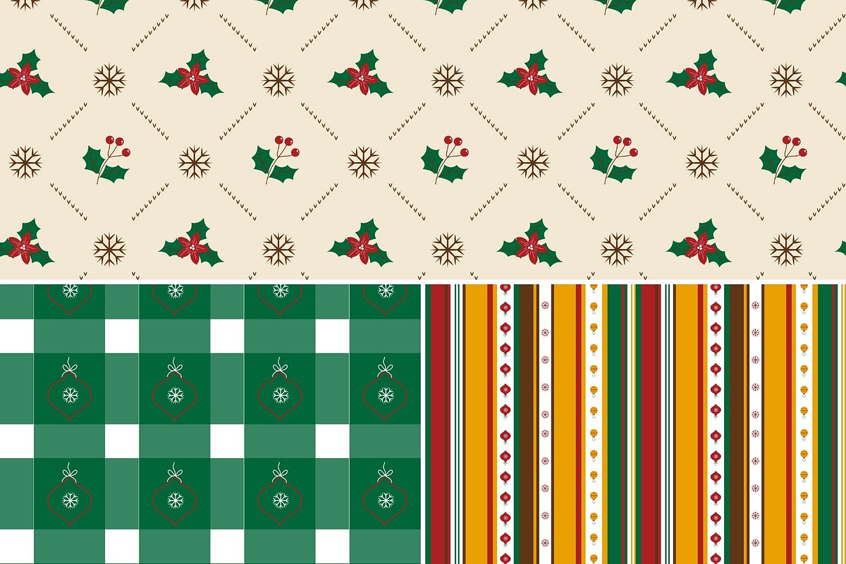 Jolly Bright Christmas Pattern Set, a Pattern Graphic by ItsReksita Pattern (Photo 5 of 11)