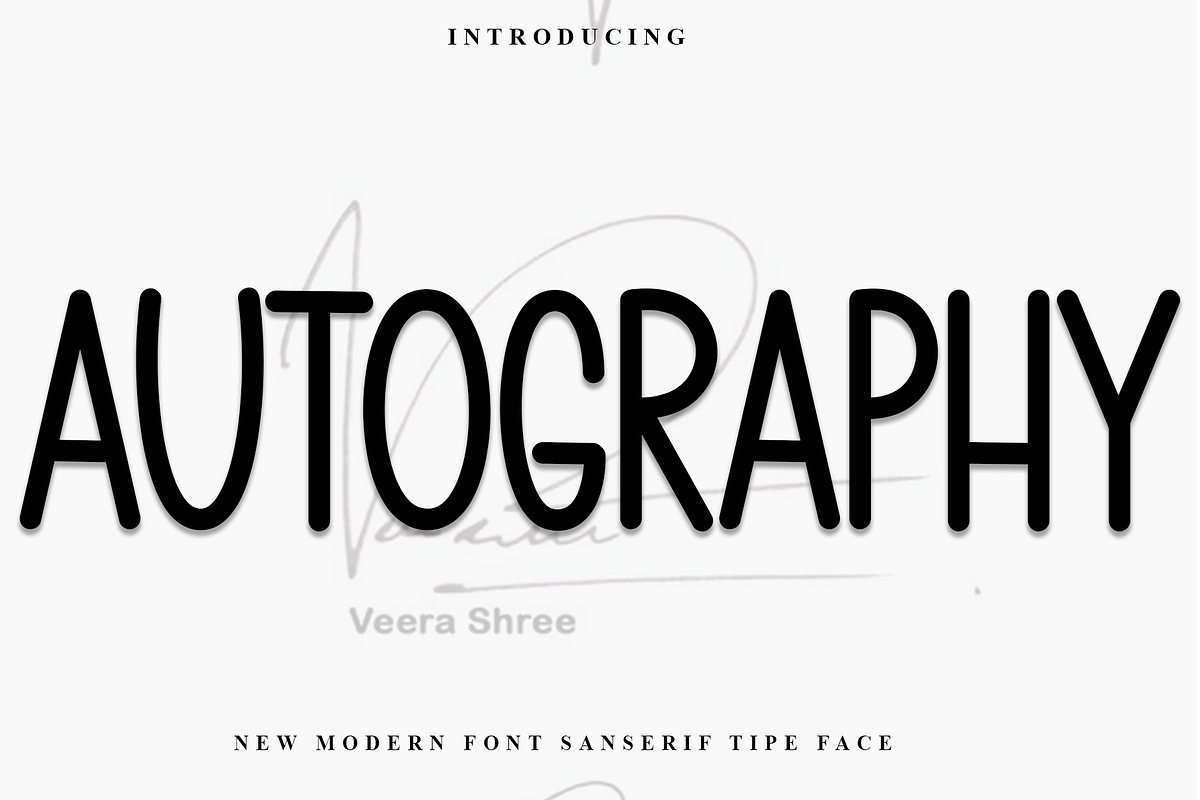 Autography, a Script Font by FreshTypeINK (Photo 1 of 8)