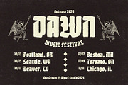 Gream Font Family, a Blackletter Font by Aiyari (Thumbnail 7 of 10)