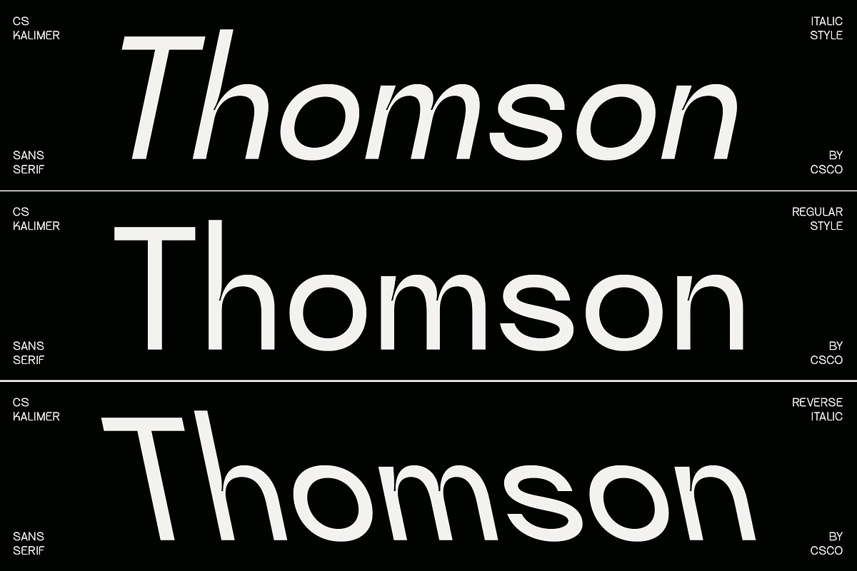 CS Kalimer – Sans Serif Font, a Sans Serif Font by Craft Supply Co. (Photo 2 of 8)