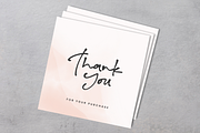 Square Card Mock up Canva Template, a Card Template by GraphiCarola (Thumbnail 8 of 8)