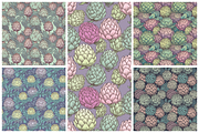 Artichoke Seamless Pattern, a Pattern Graphic by STUDIO CHOTI (Thumbnail 2 of 5)