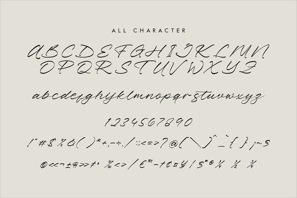 Pharellia Redusha A Modern Script, a Script Font by Storytype Studio (Photo 13 of 15)