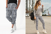 Monochrome Western Aztec Tribal, a Pattern Graphic by PPEthnicDecorPattern (Thumbnail 8 of 10)