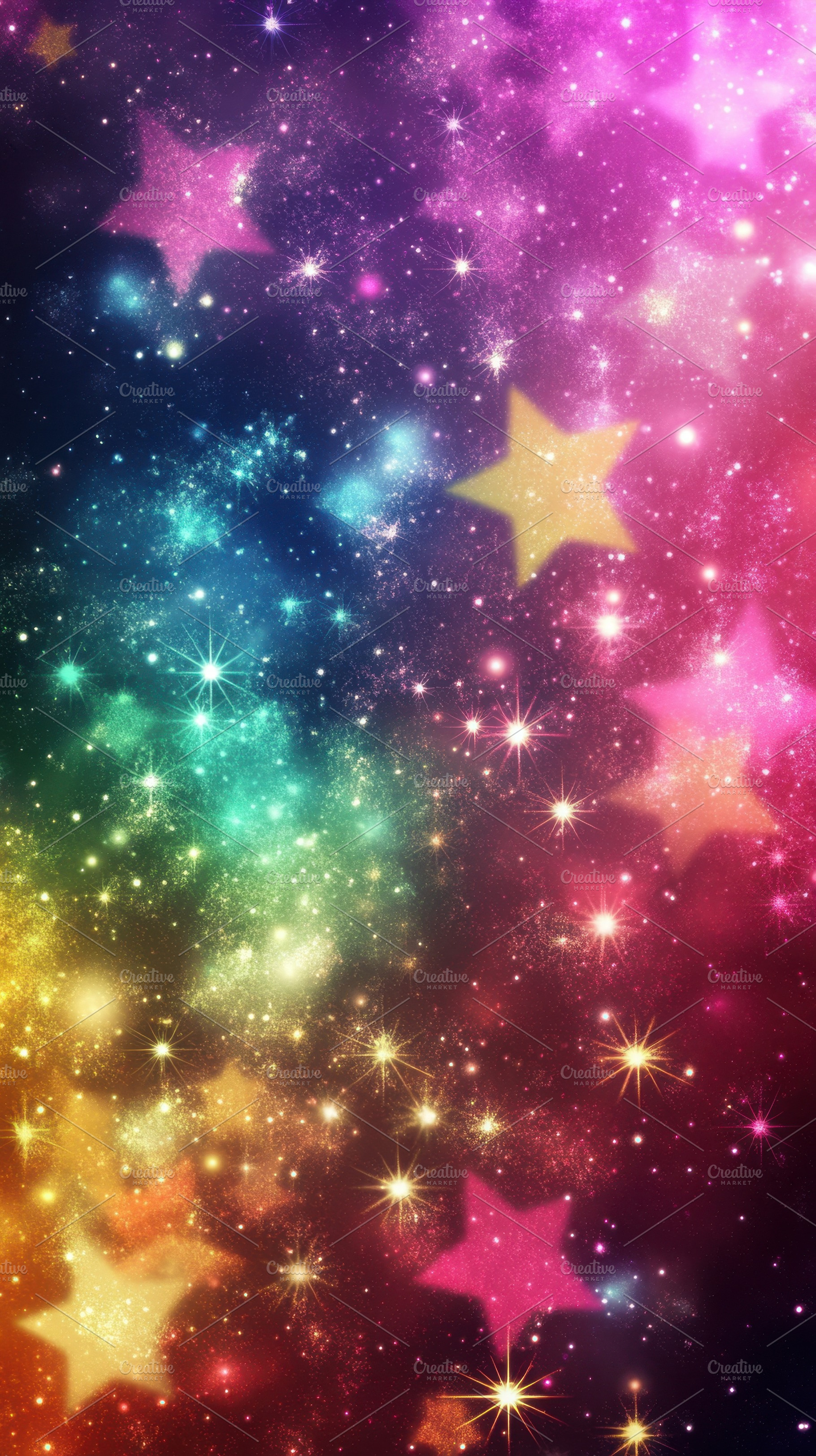 Sparkling starry night sky, a Photo by Beautiful things