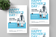 Minimal Father Day Celebration Flyer, a Flyer Template by Annora Studio (Thumbnail 5 of 5)