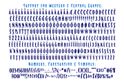 Treacherous Curves & Corners font, a Blackletter Font by Comicraft Fonts (Thumbnail 5 of 5)