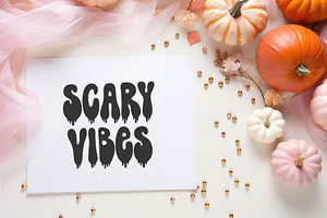 Hocus Pocus Boo Halloween Font