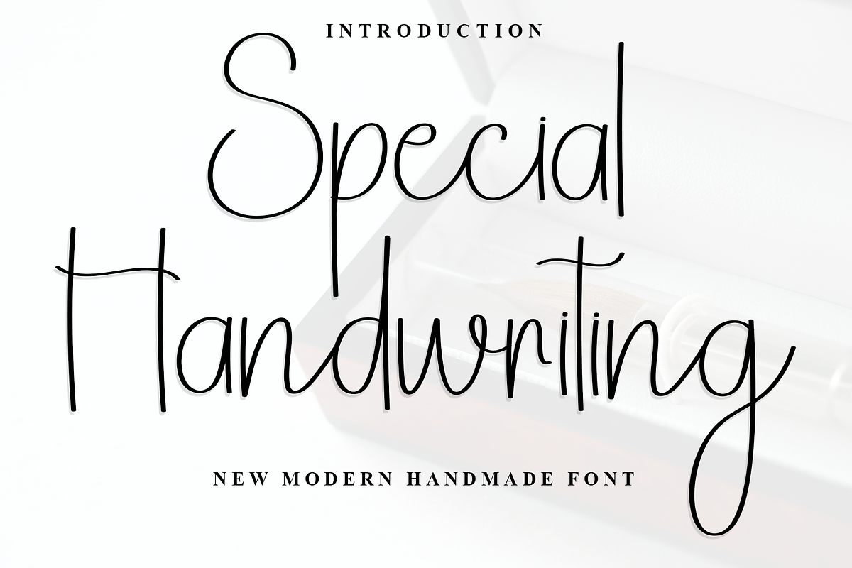 Special Handwriting, a Handwritten Font by InermediaSTUDIO (Photo 3 of 8)