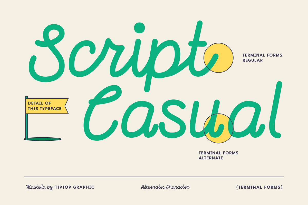 Mastella - Casual Script Font, a Script Font by Tiptop Graphic (Photo 3 of 10)